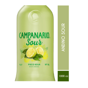 Pisco Campanario Sour 1L.